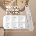 thumbnail image 1 of Esthetic Pearl Epilator for Women Face, Womens Facial Hair Remover | Included Case & Cleaning Brush, Electric Tweezers for Women Facial Hair, 1 of 5