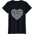 thumbnail image 1 of Esthetician Heart Gifts Aesthetician Beautician Love Gift T-Shirt, 1 of 3