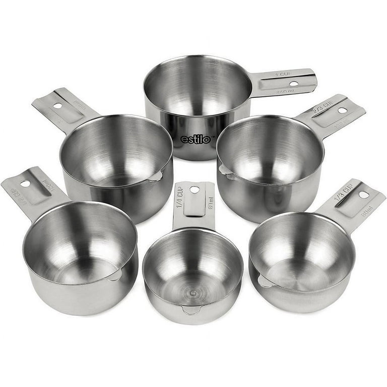Stainless Steel Measuring Cups - Set of 4 – Bluewave Lifestyle