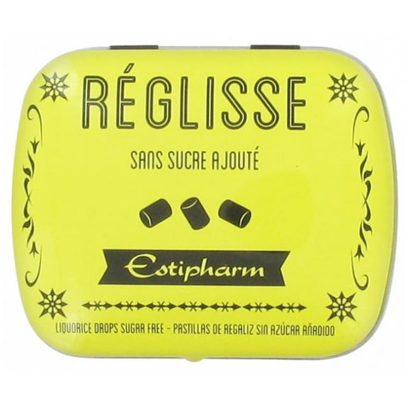 Estipharm Liquorice Lozenges With Added Sugar Free 3 x 14g