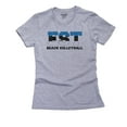 thumbnail image 1 of Estonia Beach Volleyball - Olympic Games - Rio - Flag Women's Cotton Grey T-Shirt, 1 of 2