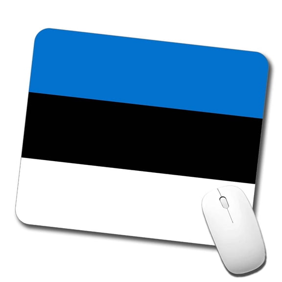 Estonia Country Flag Mouse Pad Low Profile Gaming Mat