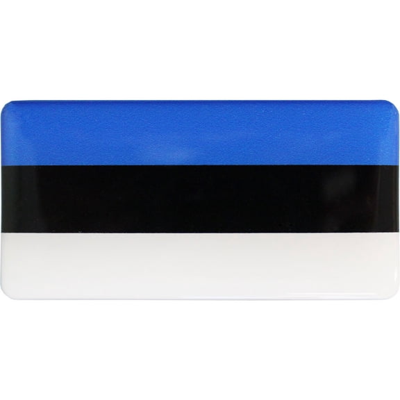 Estonia Domed Sticker