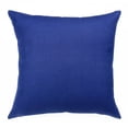 thumbnail image 1 of LR Home Estate Linen Poly Filled Pillow in Blue, 20" x 20", 1 of 9
