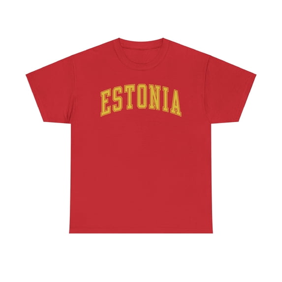 Estonia Shirt Gifts Tshirt Crew Neck Short Sleeve