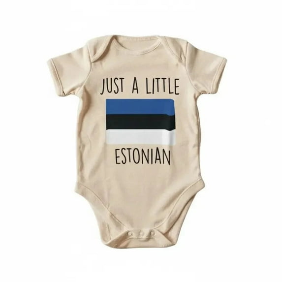 Estonian Newborn Baby Bodysuit
