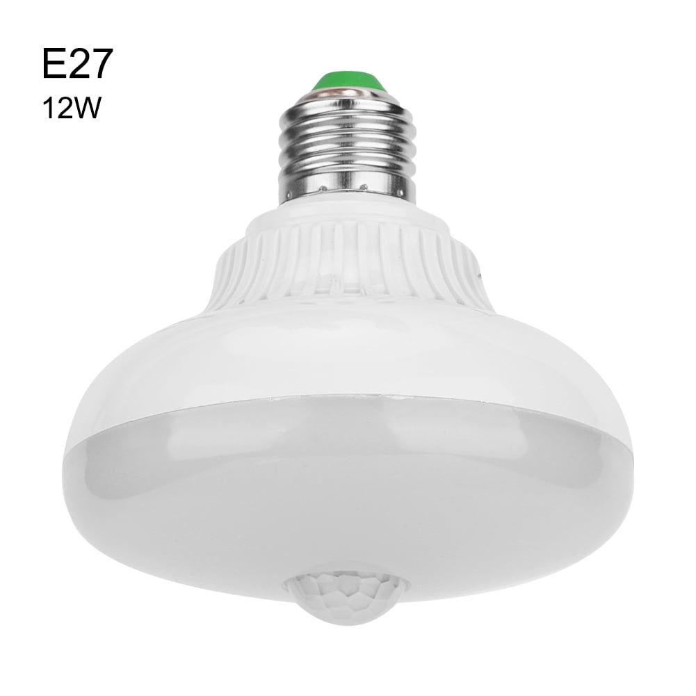 Estrela 12W E27, 85-265V, Warm Light, Smart Illumination Control Auto LED Motion Sensor Bulb