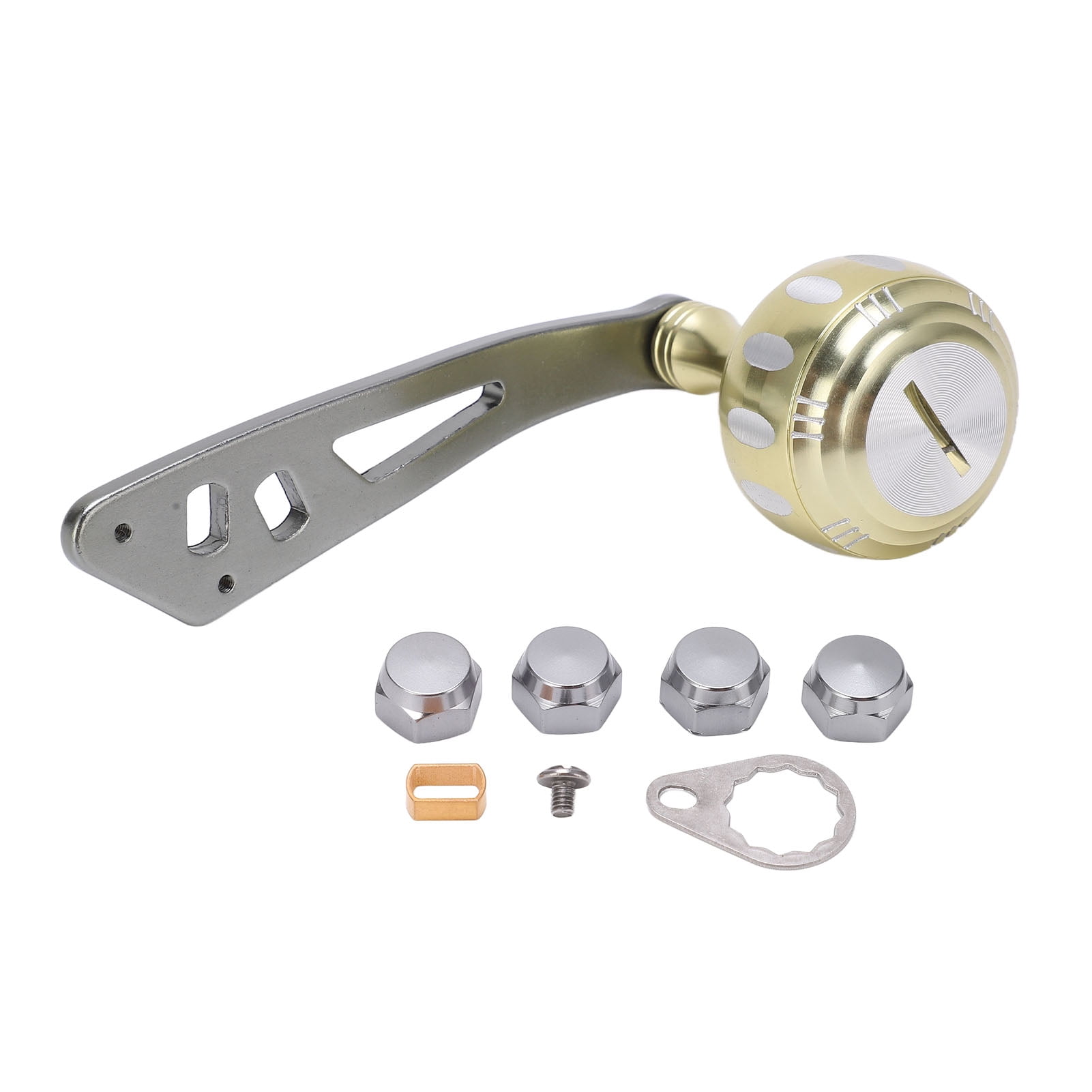 Recambio Brazo Rotatorio Carrete Mango Aluminio Carrete Aleación Aluminio - Manivela Potencia Para Carretes De Pesca Repuesto Manilla Carrete Colores Mango Carrete Pesca