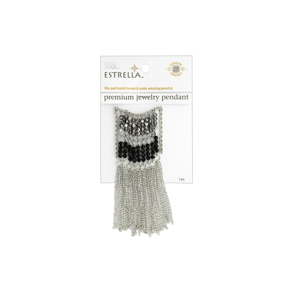 Estrella Solid Oak Flat Tassel Chain, 1 Each