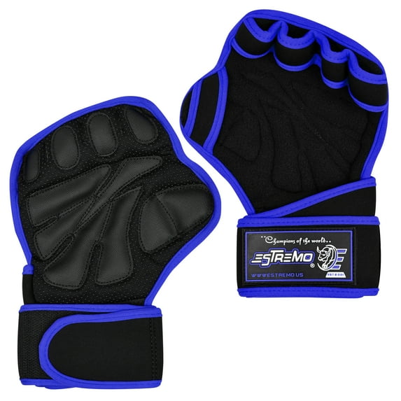 Estremo Workout Weight Lifting Gloves,Padded Grip Palm Protection,Half Finger ,Gym Gloves