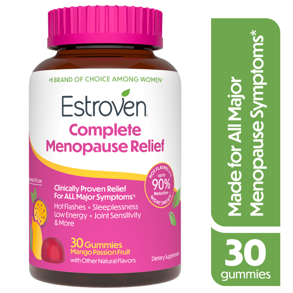 Estroven Complete Menopause Relief Gummies 30 Count