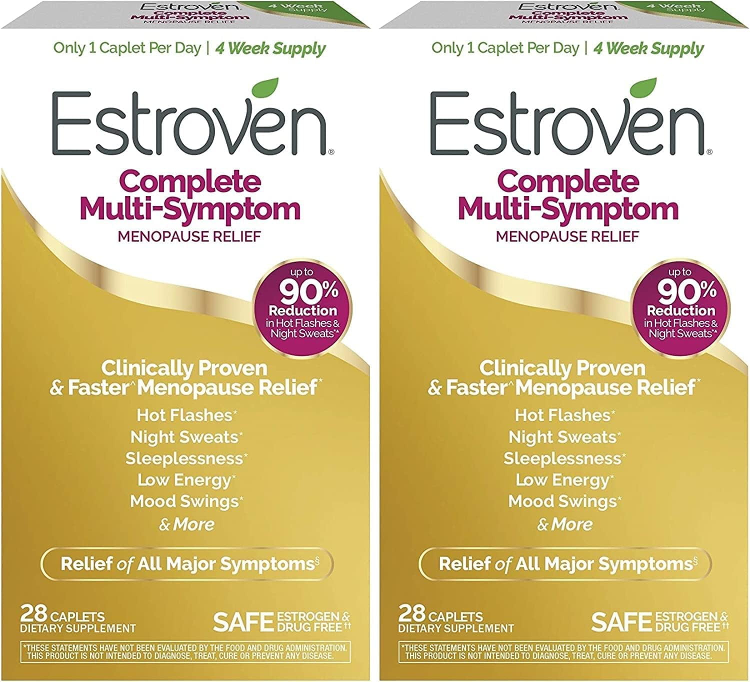 Estroven Complete MultiSymptom Menopause Supplement for Women