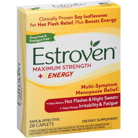 Estroven Maximum Strength Caplets 28 ea (Pack of 3)