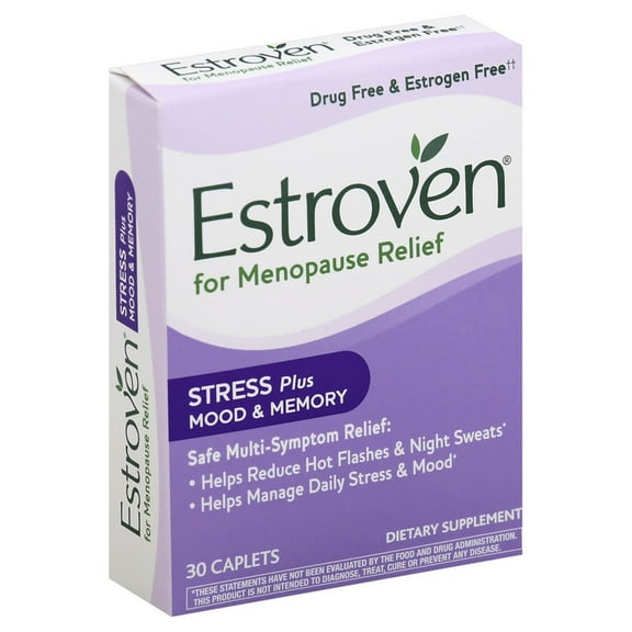 Estroven Menopause Relief Mood Boost - 30 Caplets