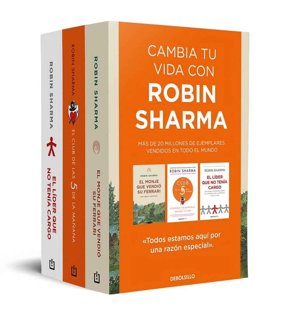 Estuche. Cambia tu vida con Robin Sharma / Change Your Life with Robin Sharma (Boxed Set) (Paperback)