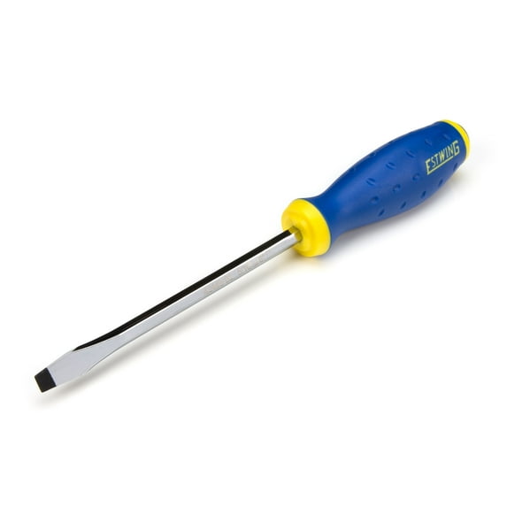 Estwing 42449-02 5/16-Inch x 6-Inch Slotted Heavy Duty Hex Shaft Demolition Screwdriver with Magnetic Diamond Tip