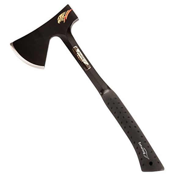 Estwing E44ASE Black Special Edition 16" Camper's Axe, Shock Reduction Grip
