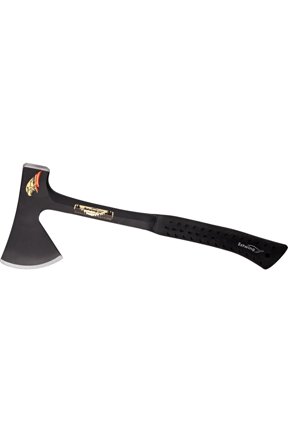E44ASE Black Special Edition 16" Camper's Axe, Shock Reduction Grip