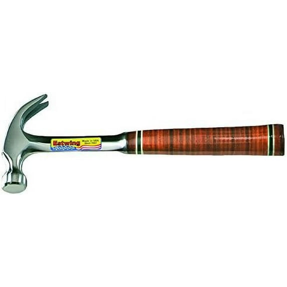 Estwing Claw Hammer Leather Grip E16C - 16 Oz