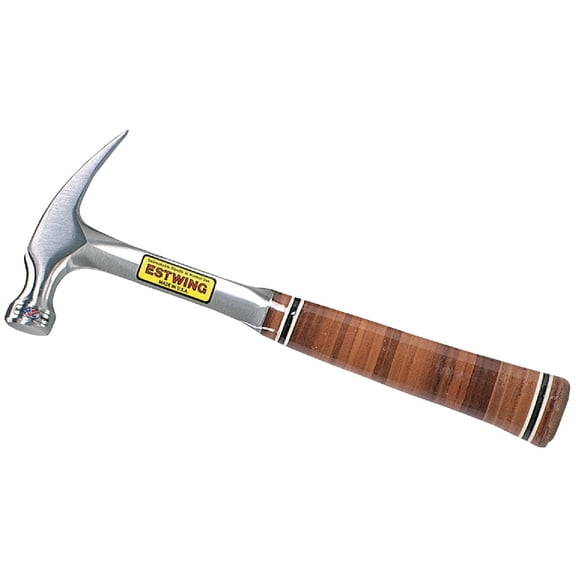 Estwing Claw Hammer E16S - 16 Oz, Leather Handle