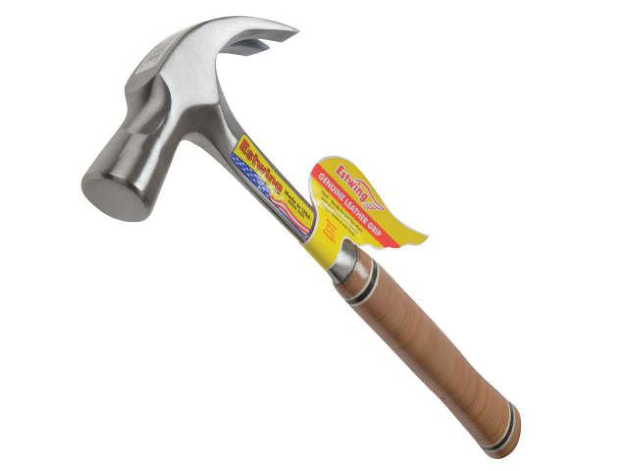 Estwing - E24C Curved Claw Hammer - Leather Grip 680g (24oz)