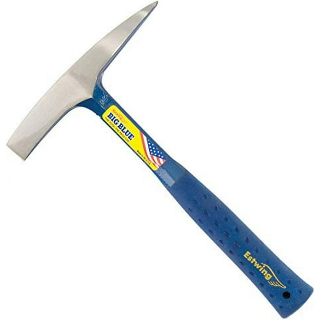 Estwing E3-WC 14 oz BIG BLUE Welding/Chipping Hammer with Shock Reduction Grip