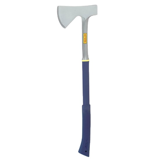 ESTWING Camper's Axe - 26" Wood Splitting Tool with All Steel Construction & Shock Reduction Grip - E45A