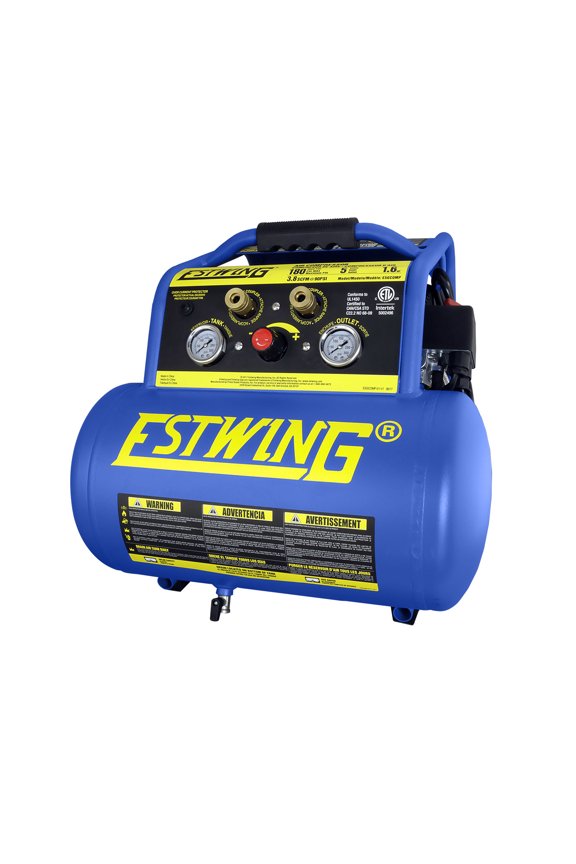 E5GCOMP 5 Gallon Quiet High Pressure Portable Air Compressor