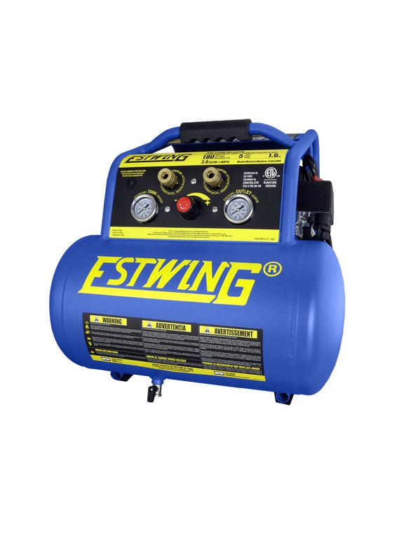 E5GCOMP 5 Gallon Quiet High Pressure Portable Air Compressor