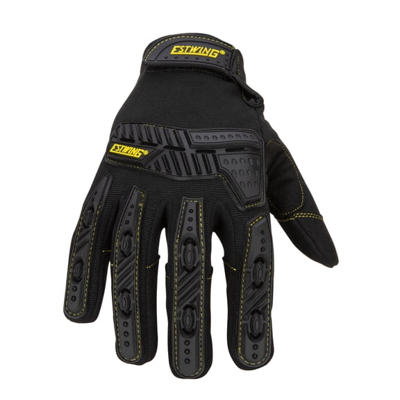Estwing Impact Breaker Work Gloves in Black, EWIMPBR05