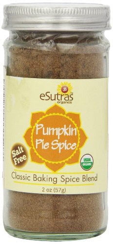Esutras Organics Pumpkin Pie Spice (no Salt), 2 Ounce