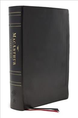 Esv, MacArthur Study Bible, 2nd Edition, Genuine Leather, Black: Unleashing God's Truth One Verse at a Time (Other)