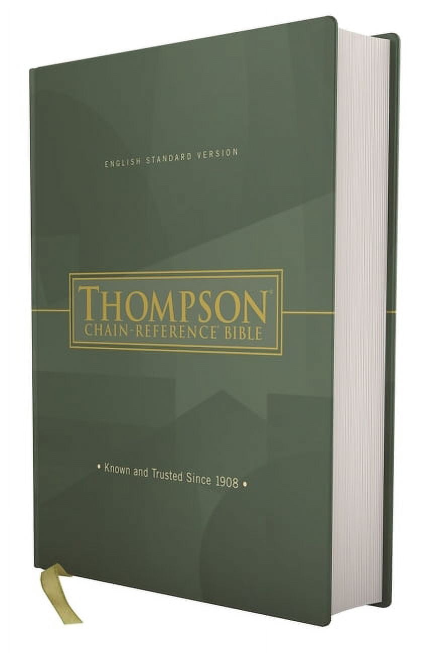 Esv, Thompson Chain-Reference Bible, Hardcover, Red Letter (Hardcover) - Walmart.com