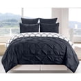 thumbnail image 1 of Esy Gate Print / Pintuck Reverse 3 Piece Duvet Set, 1 of 2
