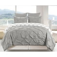 thumbnail image 1 of Esy Gate Print / Pintuck Reverse 3 Piece Duvet Set, 1 of 9