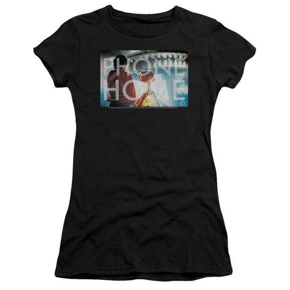 E.T. Knockout S/S Junior Women's T-Shirt Sheer Black