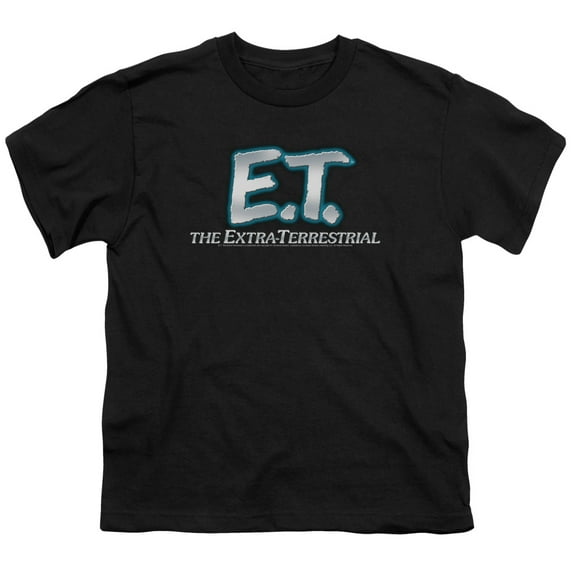 Et - Logo - Youth Short Sleeve Shirt - Medium