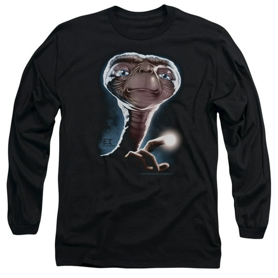 Et Portrait Long Sleeve Adult 18/1 T-Shirt Black