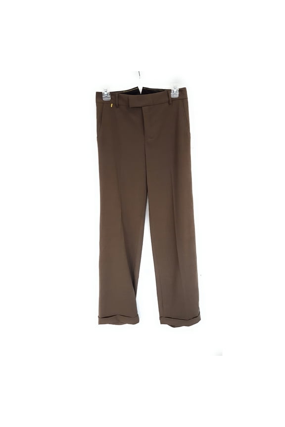 Women's Dress Pant, Brown, 34 (US X-Small)