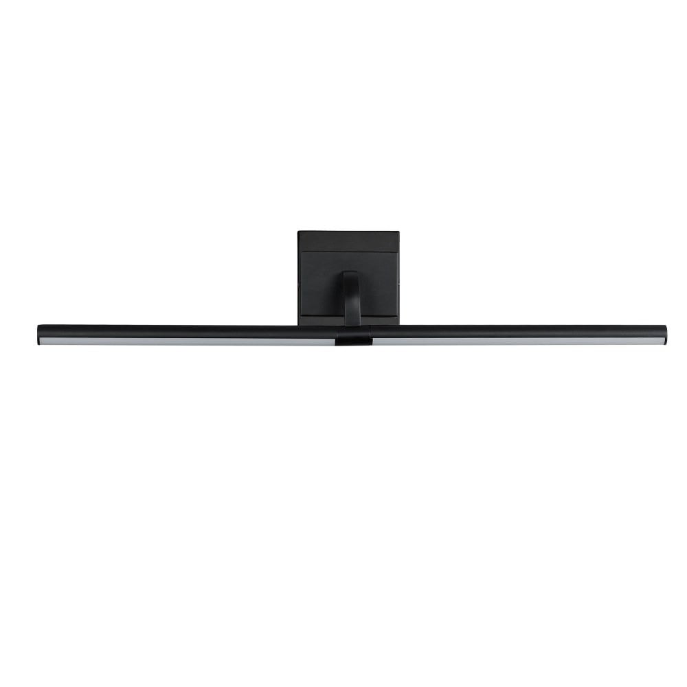 Mona Black Dimmable LED Armed Sconce with Rotatable Frame