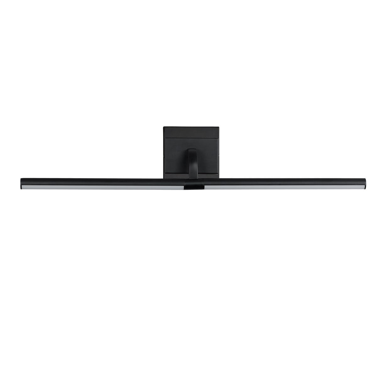 Mona Black Dimmable LED Armed Sconce with Rotatable Frame