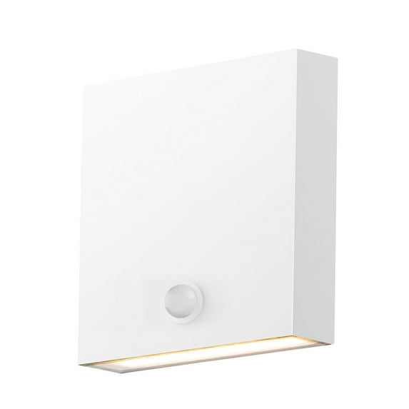 E23214-WT/MSP-ET2 Lighting-Brik - 14W 2 LED Outdoor Wall Mount-6.25 Inches Tall and 6.25 Inches Wide-White Finish