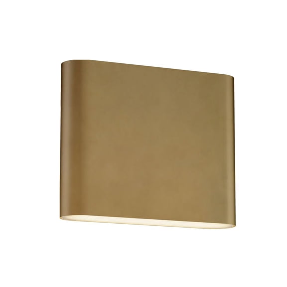 ET2 Lighting - Spartan - 12W 2 LED Wall Sconce-4.75 Inches Tall and 6 Inches