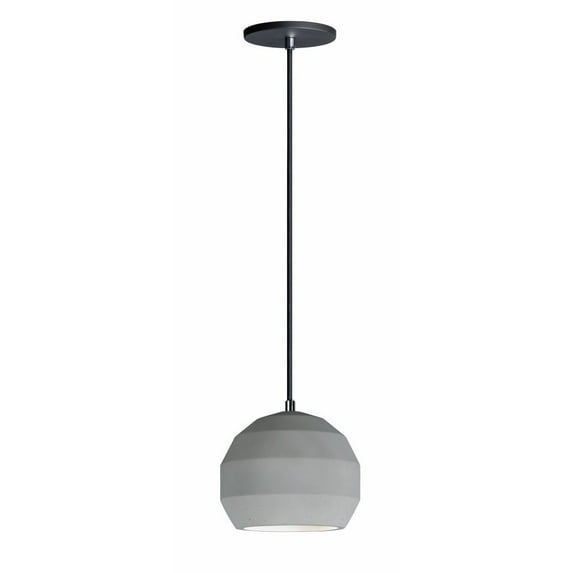 Et2 E25035 Hive 8" Wide Mini Pendant - Grey