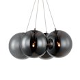 thumbnail image 1 of Et2 E25084-142 Burst 4 Light 17" Wide Led Pendant - Nickel, 1 of 6