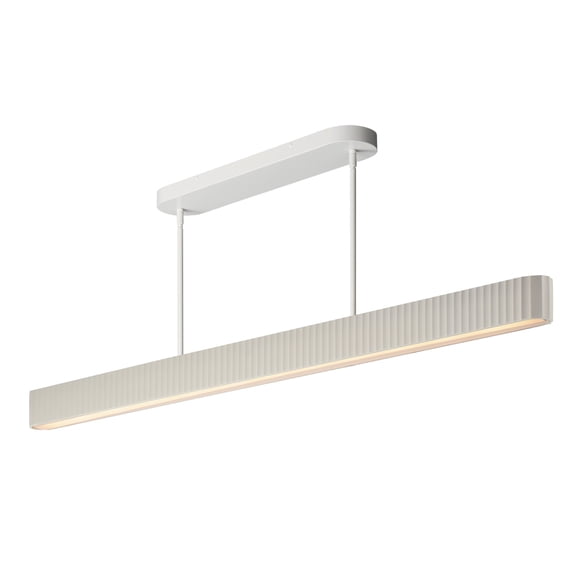 Et2 E25178 Delphi 61" Wide Led Suspension Linear Pendant - Chaulk White
