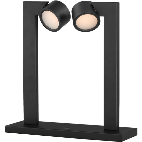 Et2 E30523 Embrace 15" Tall Spotlight Desk Lamp - Black