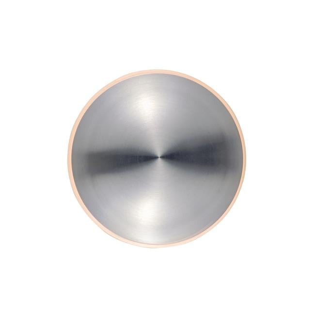 Satin Aluminum 7.75" Dimmable LED Wall Sconce