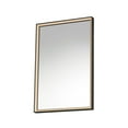 thumbnail image 1 of E42061-BBK ET2 Lighting Bevel - 40W 1 LED Mirror-30 Inches Tall and 24 Inches Wide-Brushed Black Finish, 1 of 5