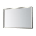 thumbnail image 1 of E42063-BBK ET2 Lighting Bevel - 58W 1 LED Mirror-30 Inches Tall and 48 Inches Wide-Brushed Black Finish, 1 of 2